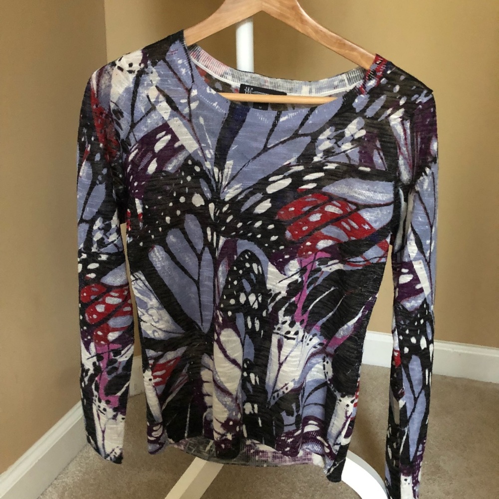 NWT INC International Concepts Butterfly Sweater